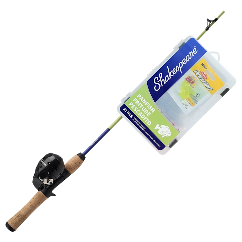 Shakespeare Catch More Fish Panfish Spincast Combo
