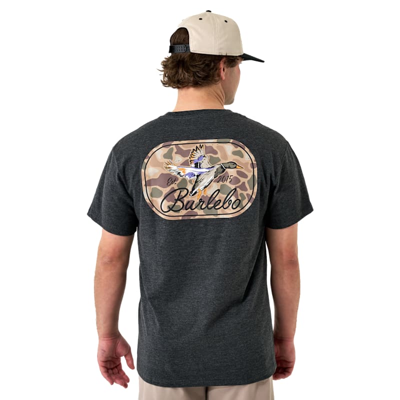 BURLEBO Ducks Flying In Short-Sleeve T-Shirt