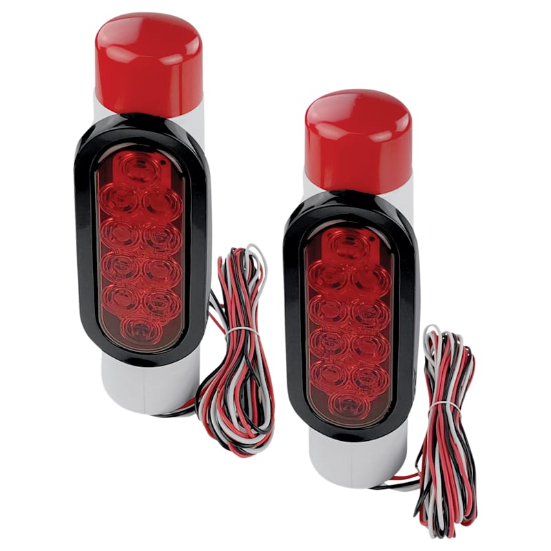 Bass Pro Shops LED Trailer Guide-On Post Pipe-Mounted Taillight Kit