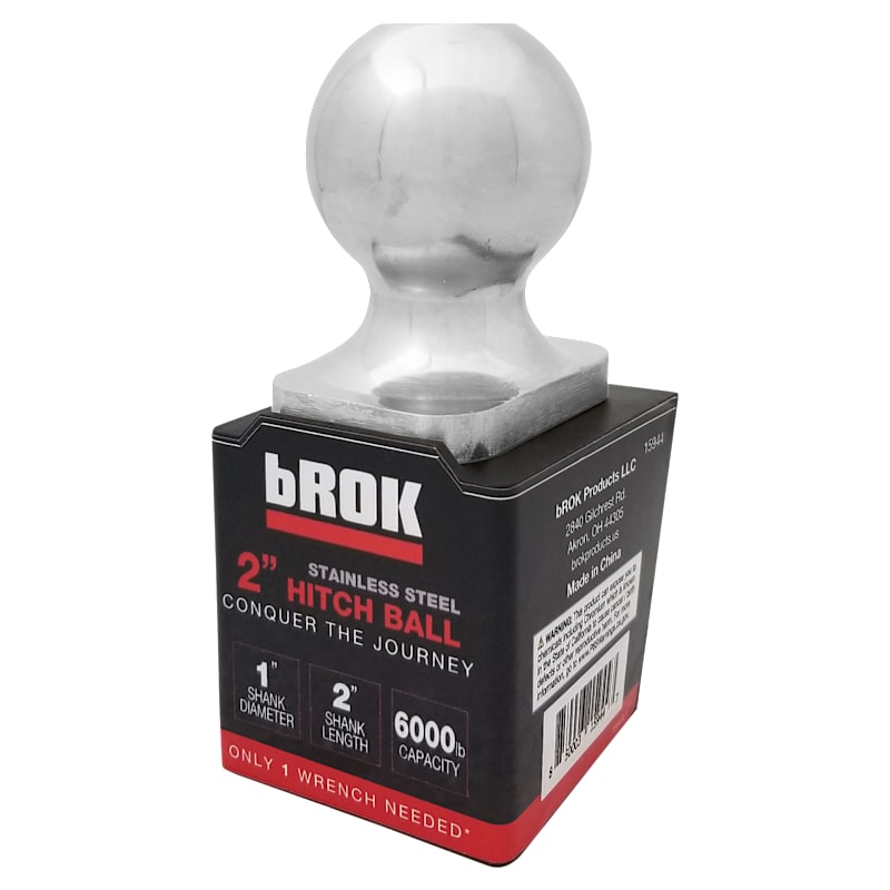 bROK Stainless Steel Hitch Ball