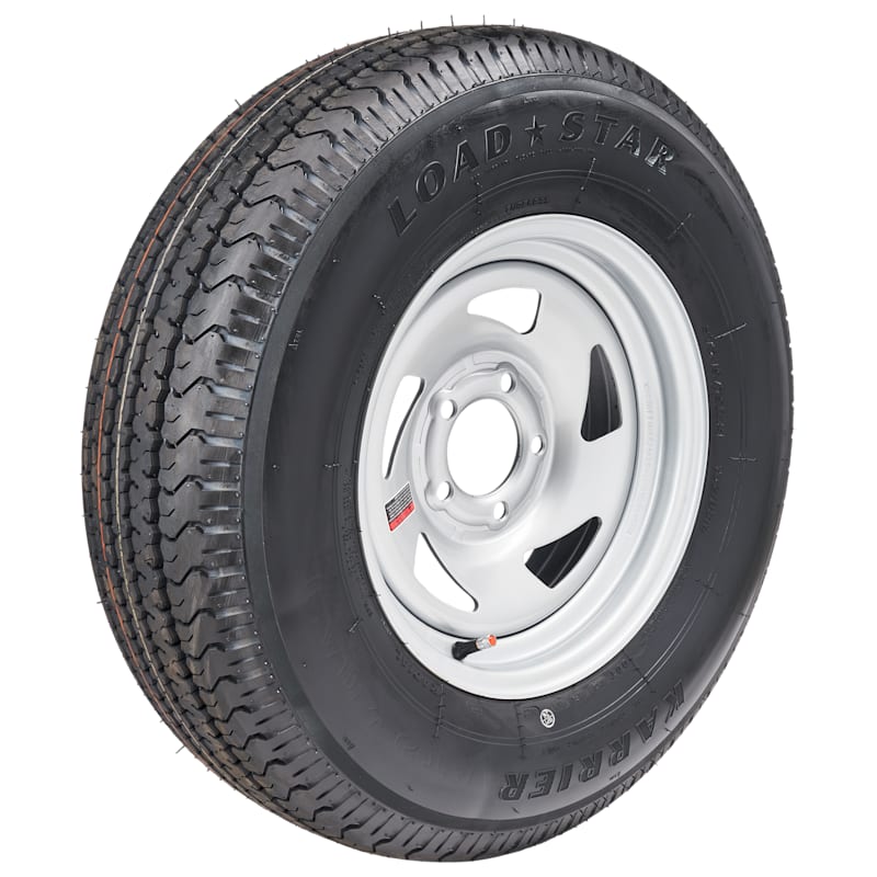 Kenda Karrier KR03 Trailer Tire With 5-hole Directional Steel Wheel