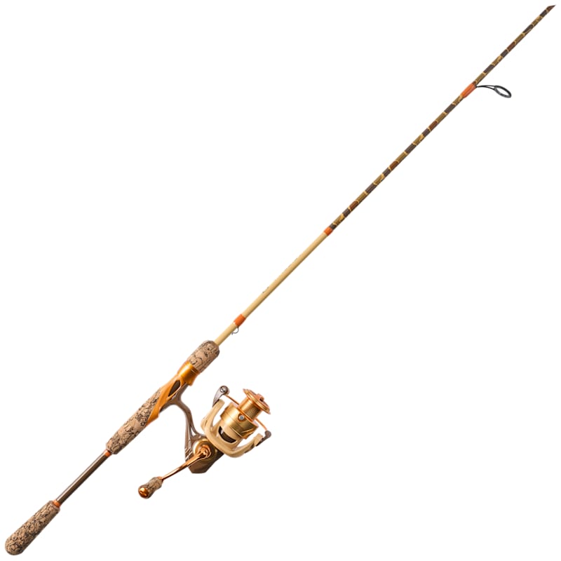 Bass Pro Shops Prodigy Spinning Combo in Brown Fish Camo