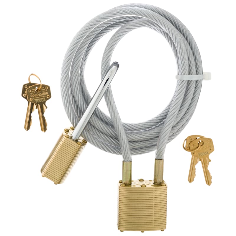 Commando Locks Cooler Lock Cable
