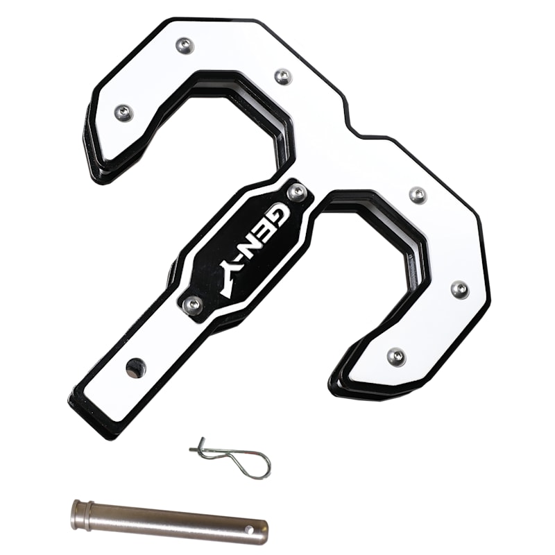 GEN-Y Hitch The Hulk 16K 2'' Shank Tow Hook/Hitch Step with Pin and Twist Clip