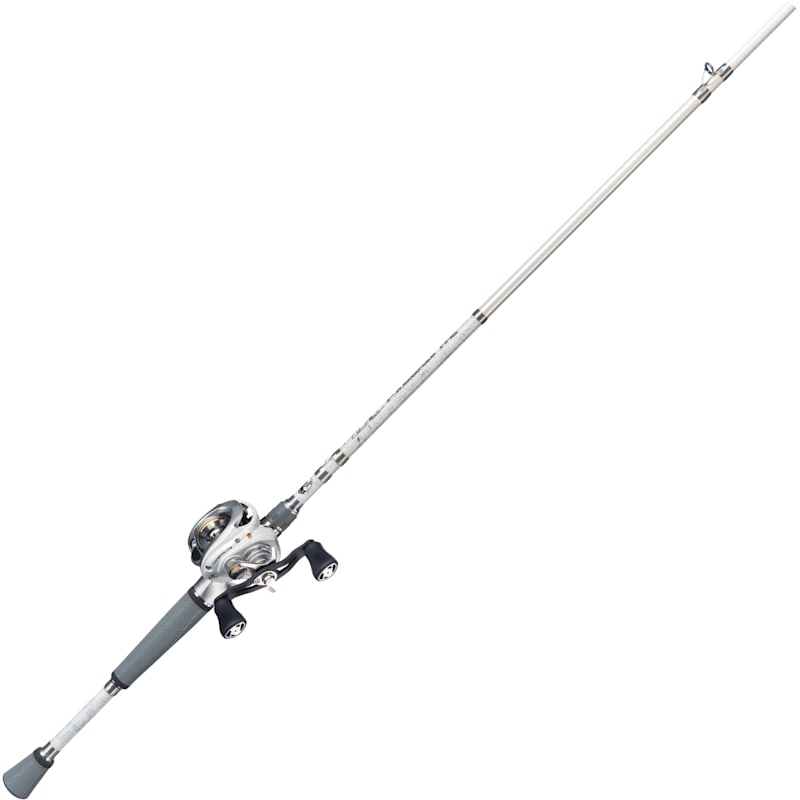 Bass Pro Shops Johnny Morris CarbonLite Pre-mount Baitcast Combo