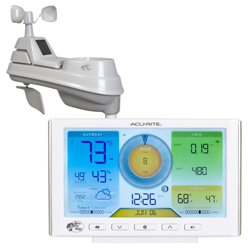 Bass Pro Shops AcuRite Iris Weather Station with Color Display