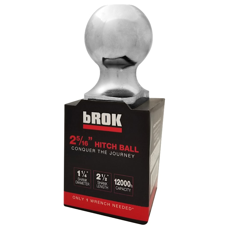 bROK Chrome Hitch Ball