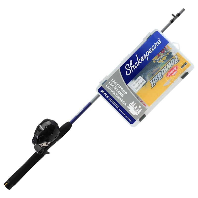 Shakespeare Catch More Fish Lake/Pond Spincast Combo