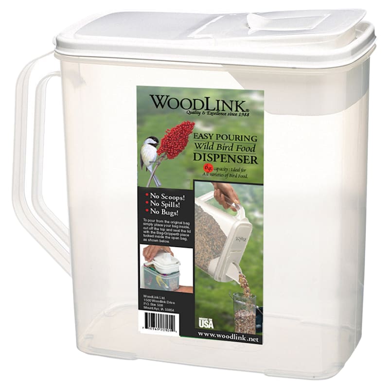 WoodLink Dual-Pour Plastic Storage Container