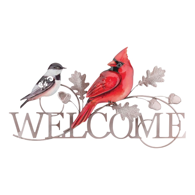 Regal Art & Gift Welcome Cardinal Wall Decor