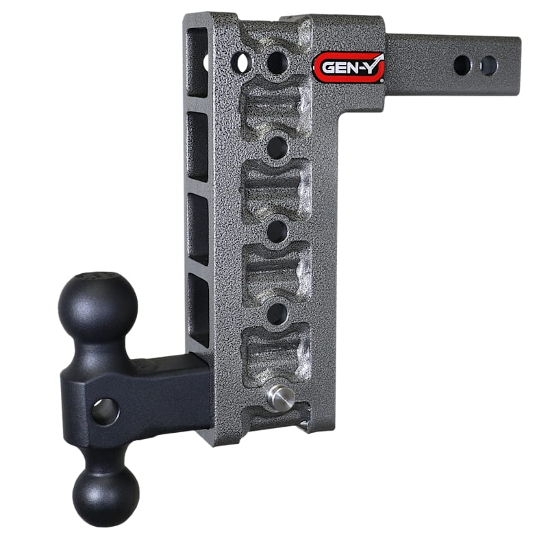 GEN-Y HITCH MEGA-DUTY 2'' Shank 10K Hitch with Dual-Ball