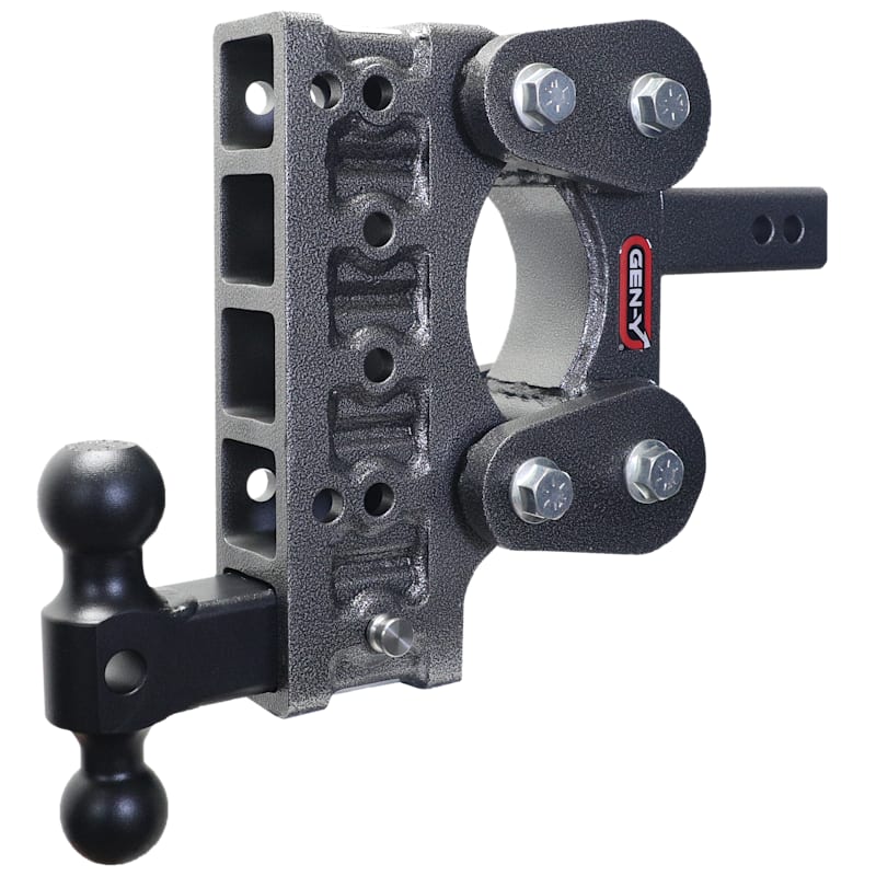 GEN-Y HITCH The BOSS TORSION-FLEX 2" Shank 10K Hitch with Dual Ball