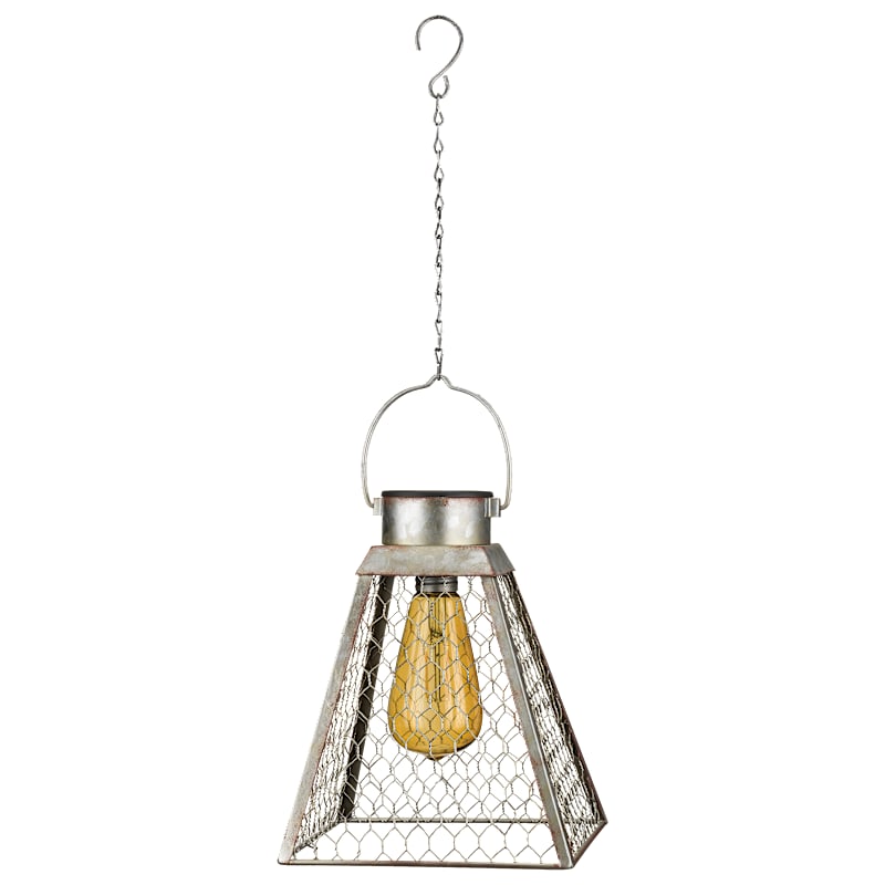 Regal Art & Gift Pyramid Edison Solar Lantern