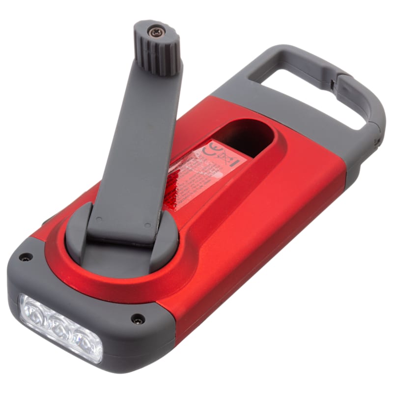 Eton American Red Cross ClipRay Flashlight with Cell Phone Charger