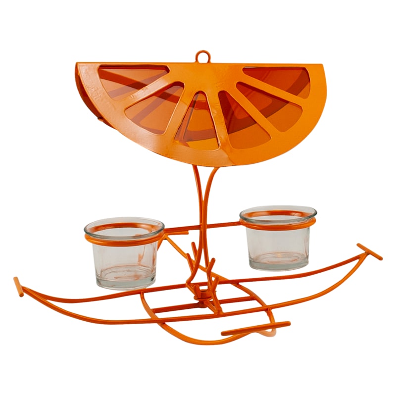 WoodLink Oriole Orange Slice Jelly Feeder