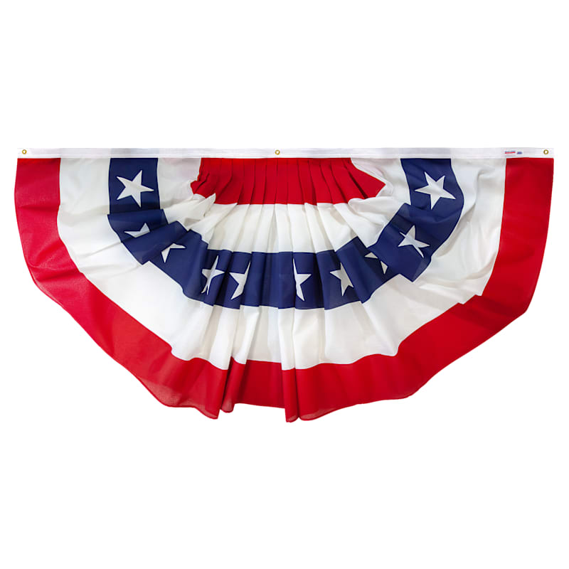 Valley Forge Flag Patriotic Pleated Fan Flag
