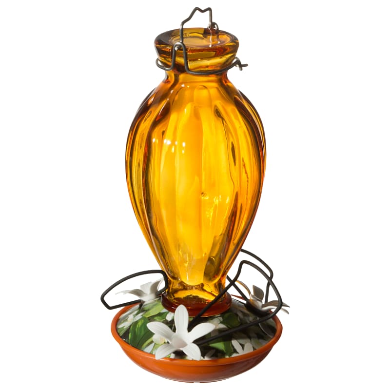 WoodLink Fluted Glass Oriole Feeder