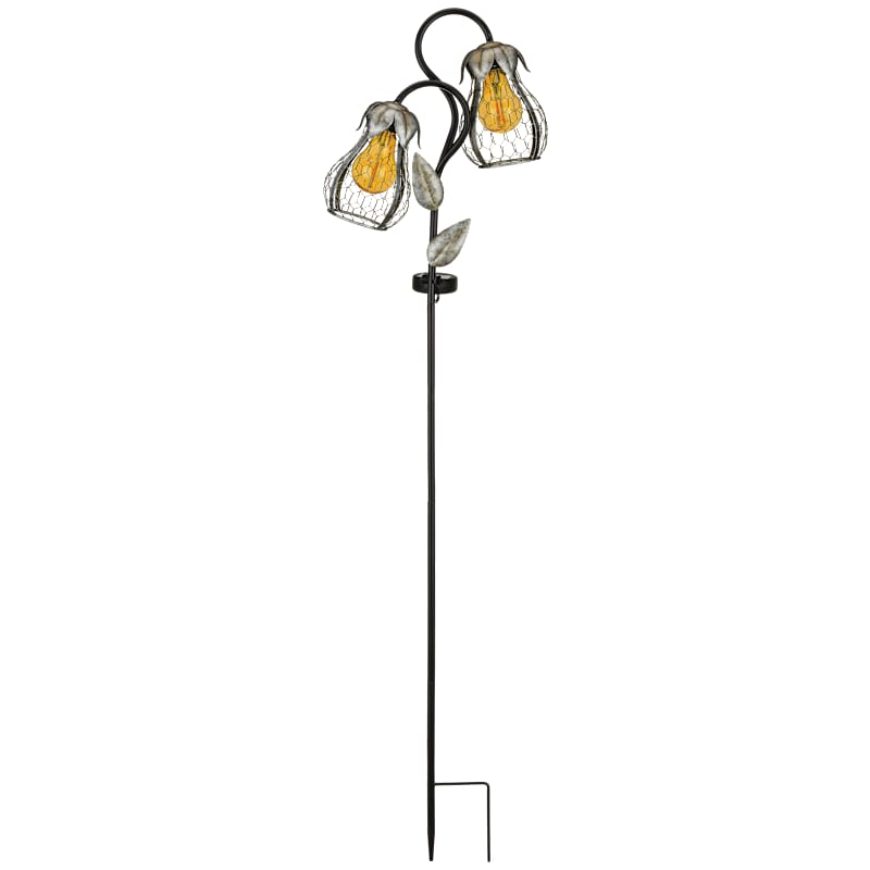 Regal Art & Gift Tulip Edison Solar Flower Stake