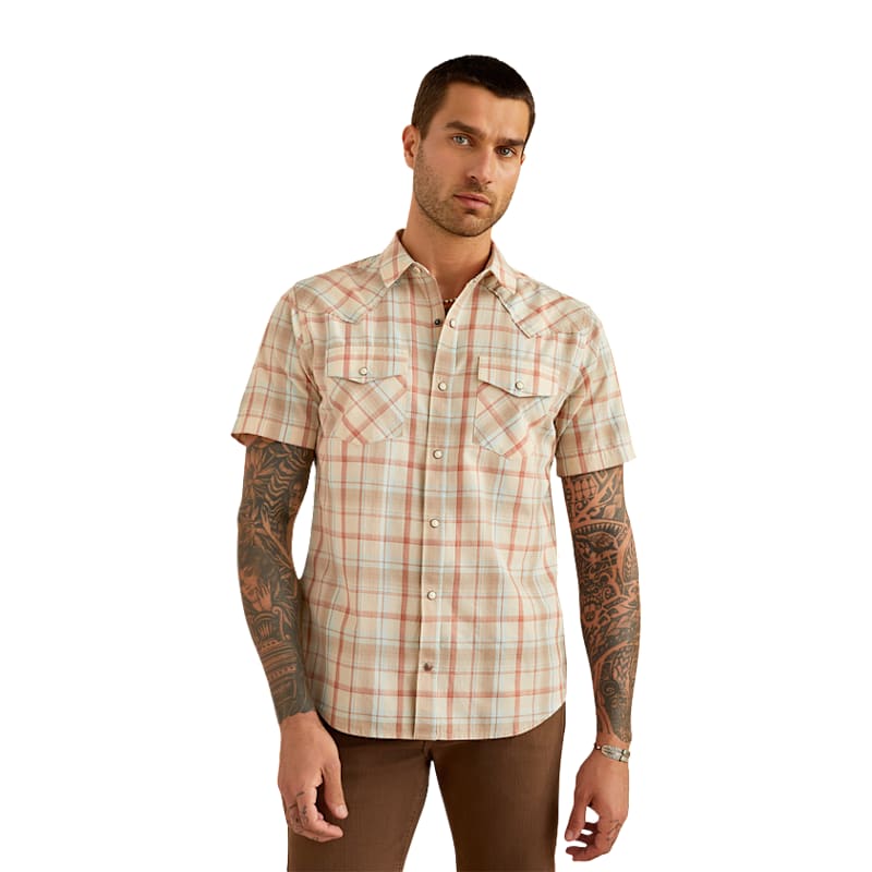 Ariat Horton Retro Short-Sleeve Snap-Down Shirt for Men