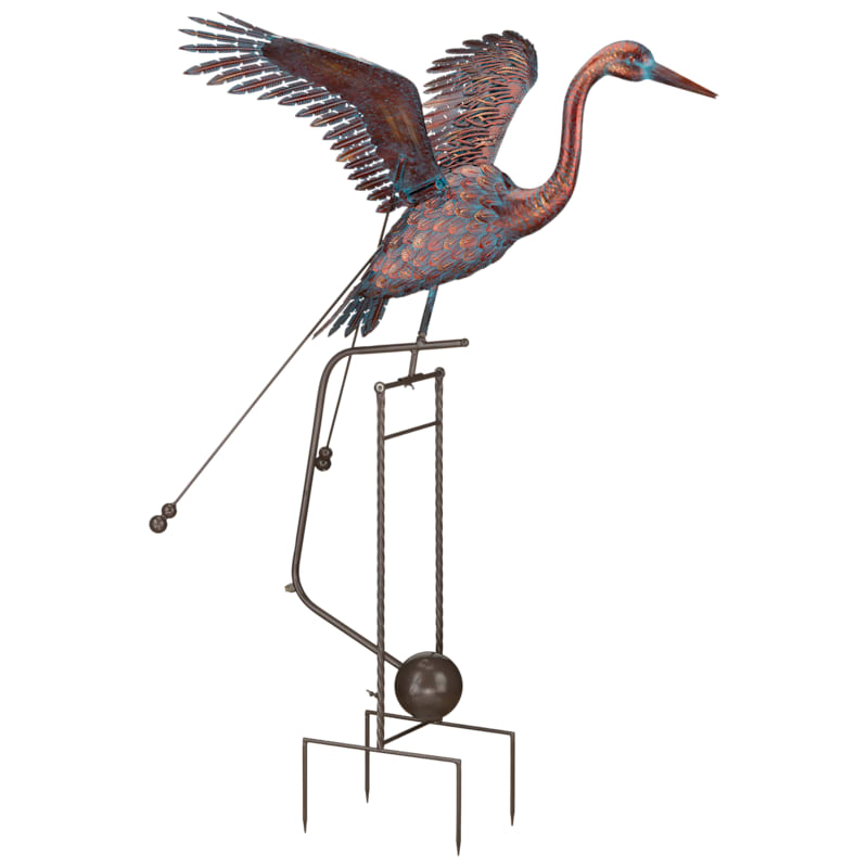 Regal Art & Gift Crane Rocker Stake