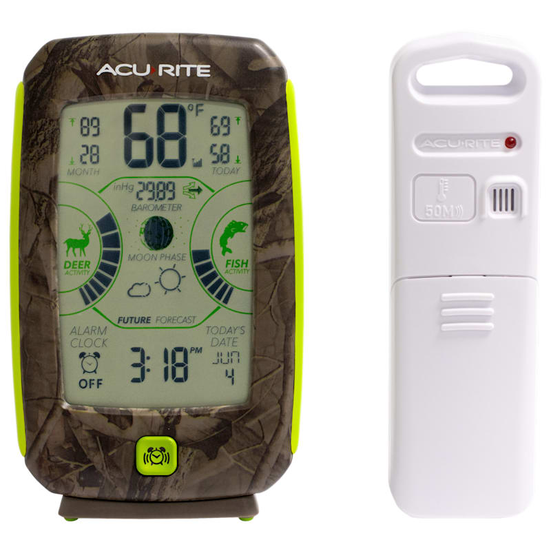 AcuRite Sportsman's Weather Forecaster with Activity Meter