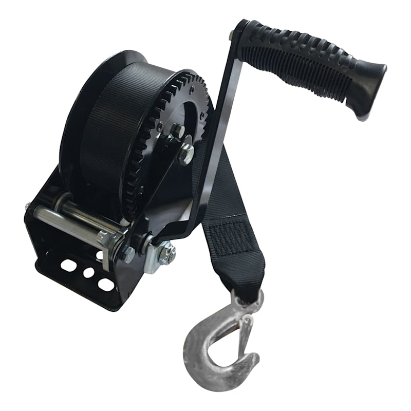 Bass Pro Shops 1,500-lb. Trailer Winch with Strap