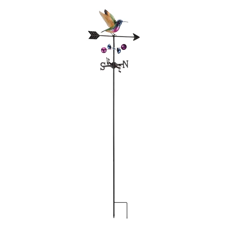 Regal Art & Gift Purple Coronet Weathervane Stake