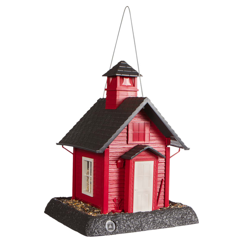 North States Village Collection School House Birdfeeder