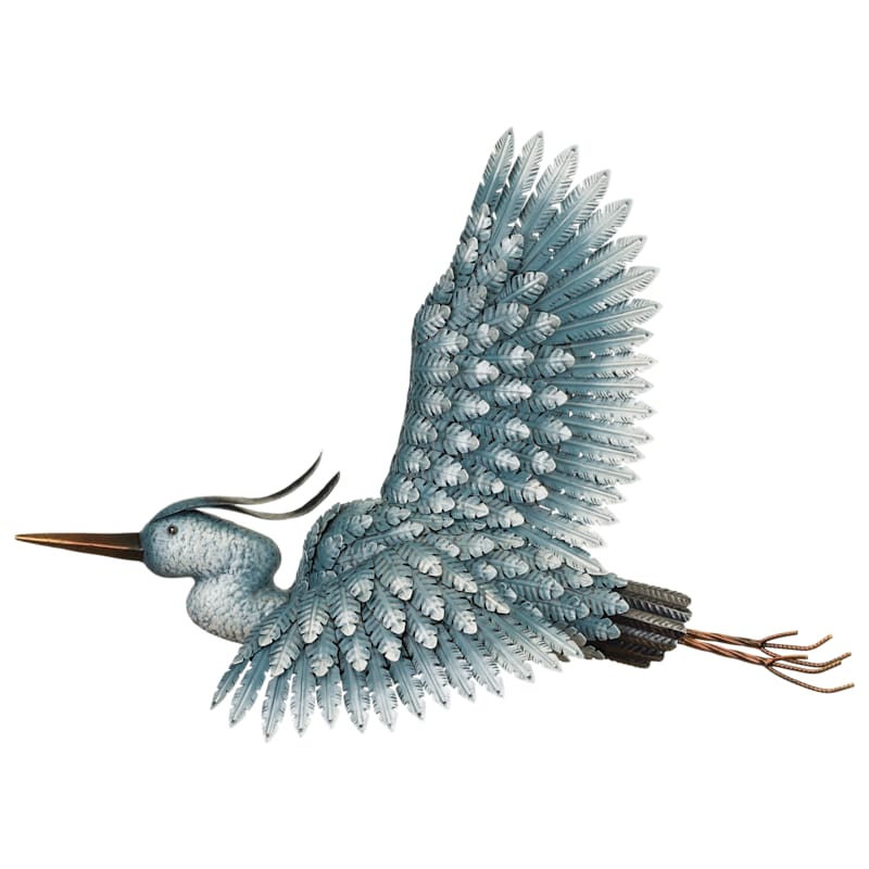 Regal Art & Gift Metal Heron Wall Decor