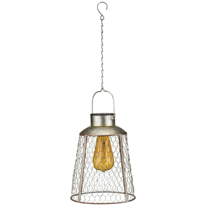 Regal Art & Gift Bell Edison Solar Lantern