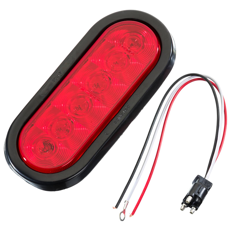Optronics LED 6.5'' Oval Tail Light