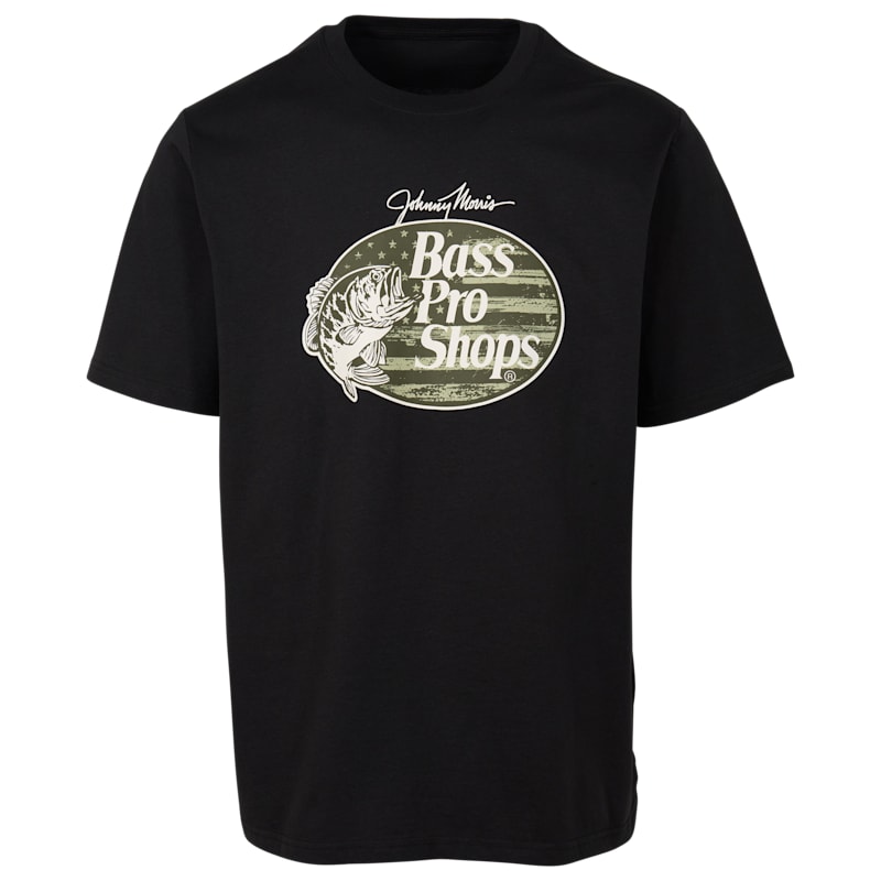 Bass Pro Shops Flag-Filled Logo Short-Sleeve T-Shirt