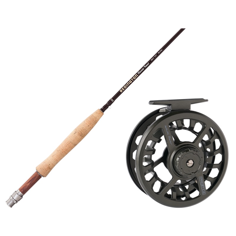 Redington Classic Trout Fly Rod and White River Fly Shop Prestige Fly Reel Combo
