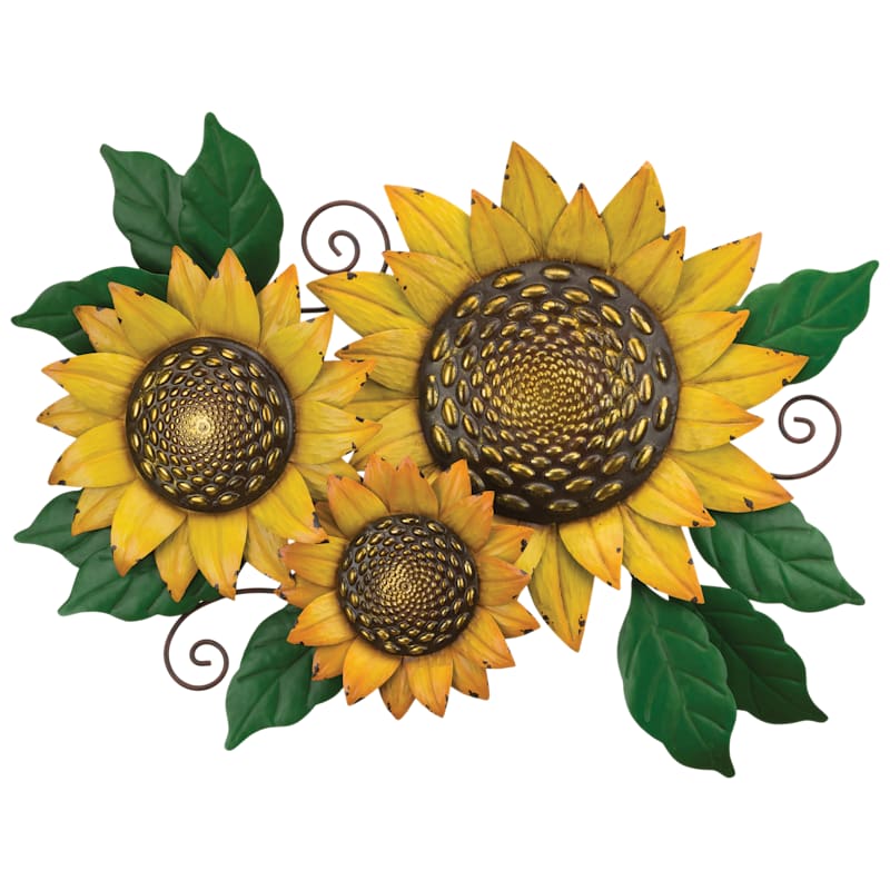 Regal Art & Gift Triple Sunflower Wall Decor