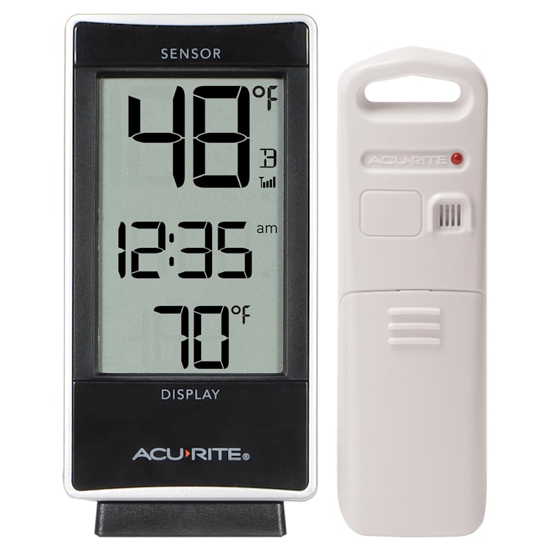 AcuRite Digital Thermometer with Indoor/Outdoor Temperature