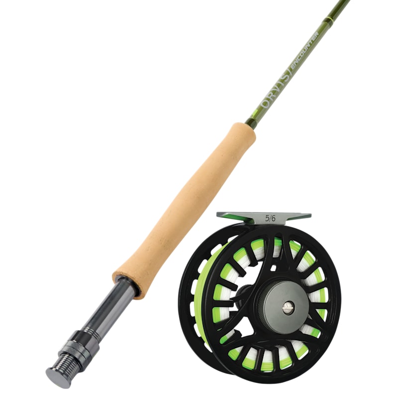 Orvis Encounter Fly Rod and White River Fly Shop Riseform Loaded Fly Reel Combo