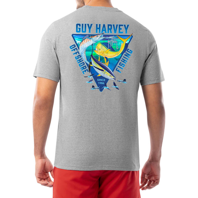 Guy Harvey Trifecta Short-Sleeve T-Shirt for Men