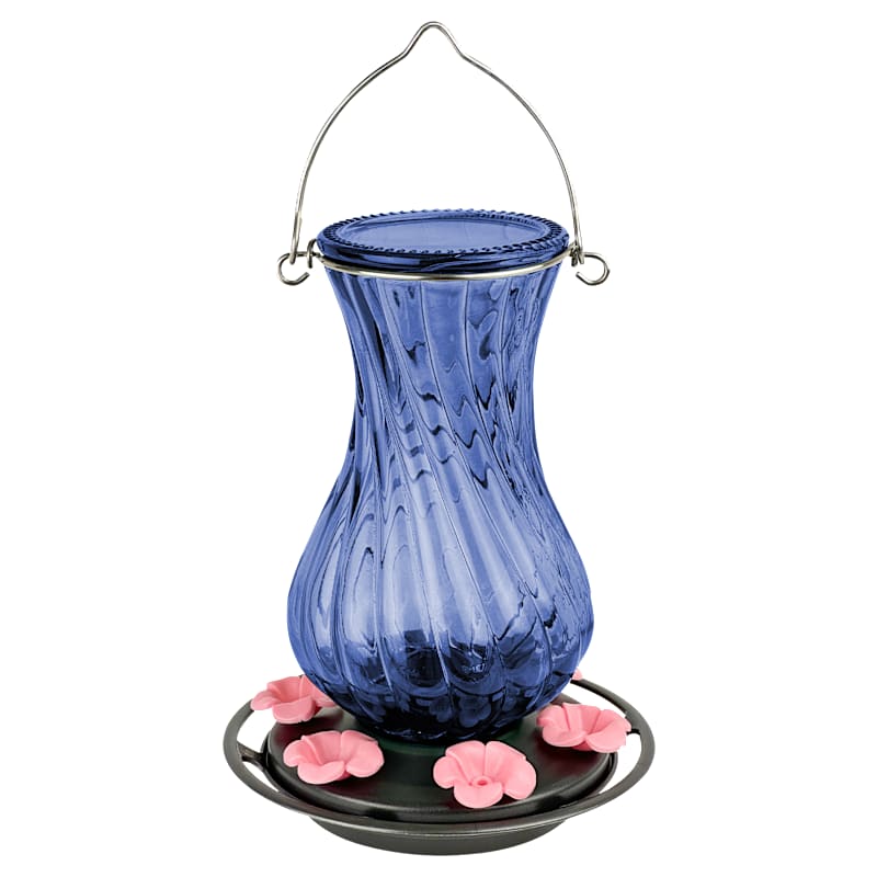 Nature's Way Perfect Pitcher Antique Glass Gravity Hummingbird Feeder