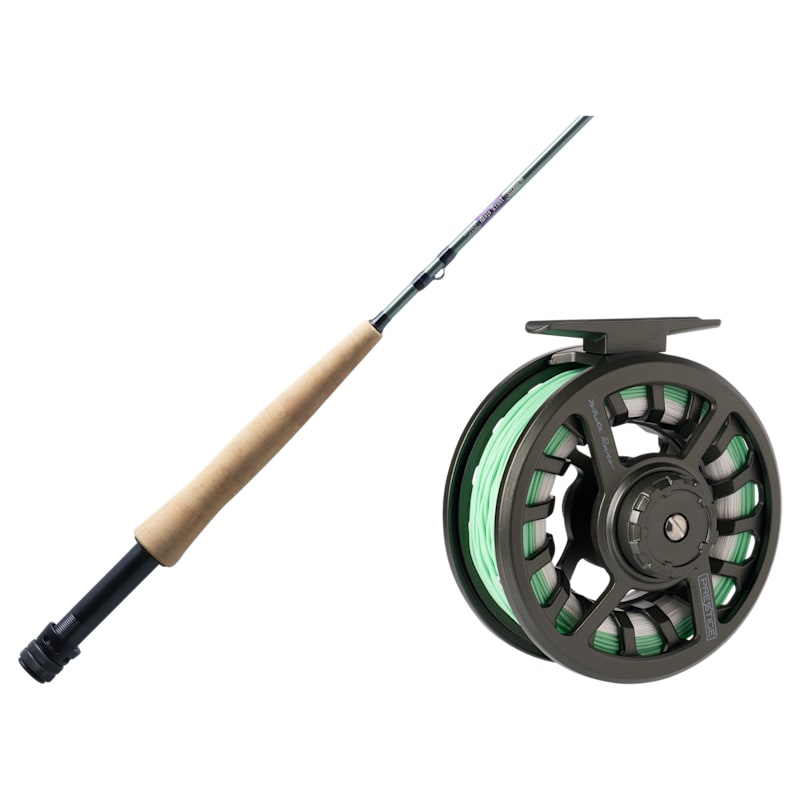 St. Croix Mojo Trout Fly Rod and White River Fly Shop Prestige Loaded Fly Reel Combo
