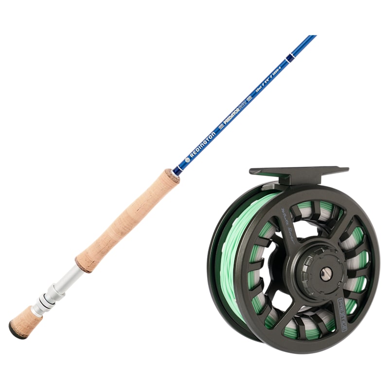 Redington Predator Salt Fly Rod and White River Fly Shop Prestige Loaded Fly Reel Combo