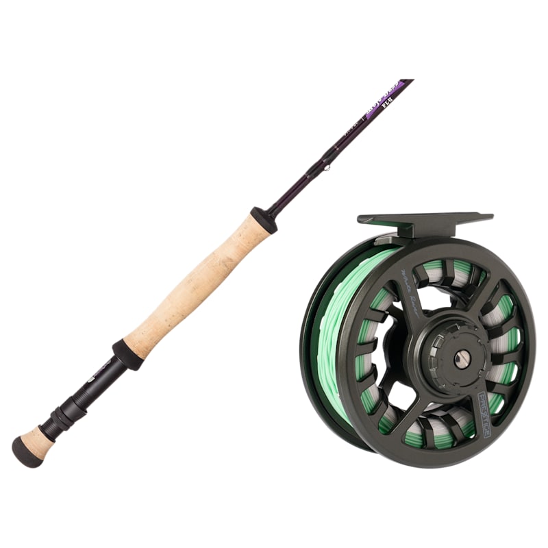 St. Croix Mojo Bass Fly Rod and White River Fly Shop Prestige Loaded Fly Reel Combo