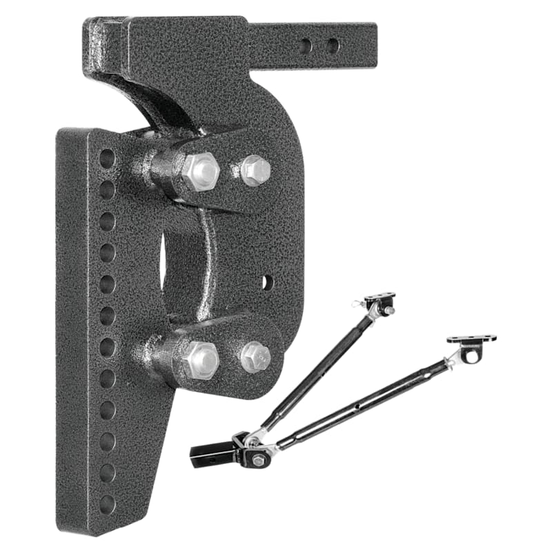 GEN-Y HITCH The BOSS TORSION-FLEX 2" Weight Distribution Shank 16K Hitch and Stabilizer Kit