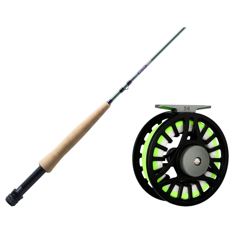 St. Croix Mojo Trout Fly Rod and White River Fly Shop Riseform Loaded Fly Reel Combo