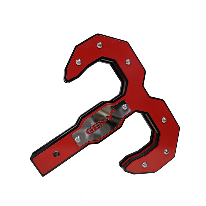 GEN-Y HITCH The Hulk 2.5'' Shank Tow Hook with Pin and Twist Clip