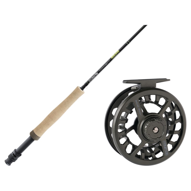 St. Croix Connect Fly Rod and White River Fly Shop Prestige Fly Reel Combo