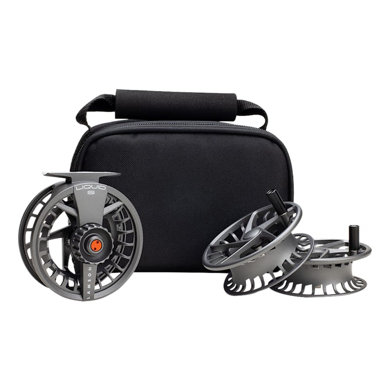 Lamson Liquid S 3-Pack Fly Reel and Spools