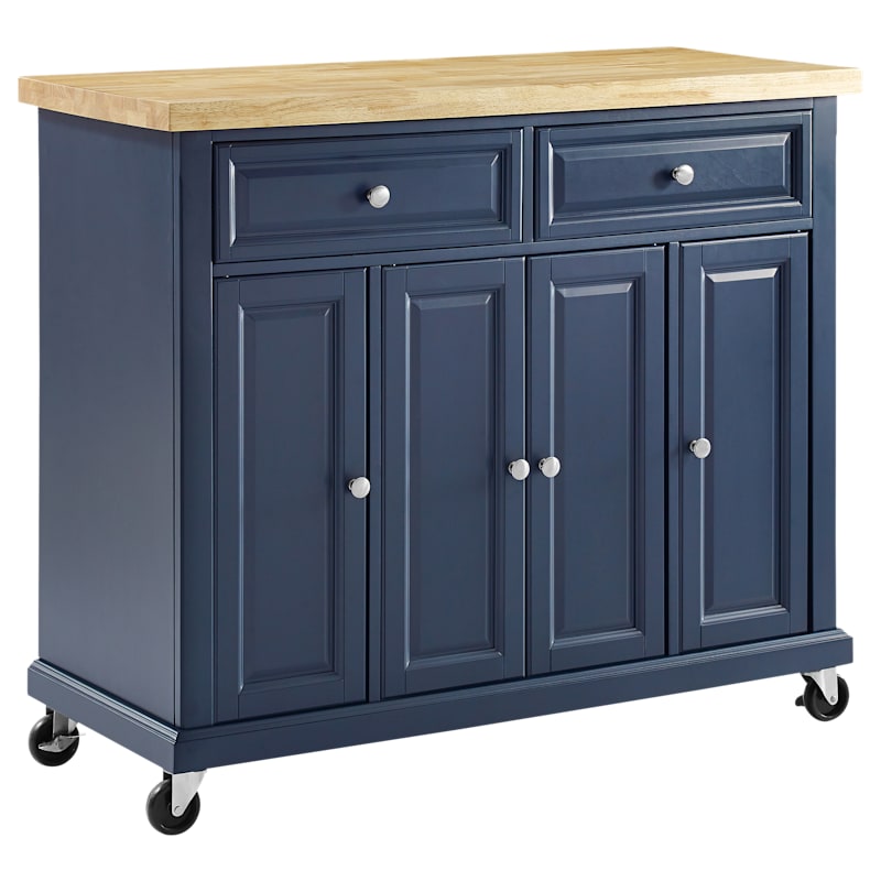 Crosley Madison Kitchen Cart with Wheels