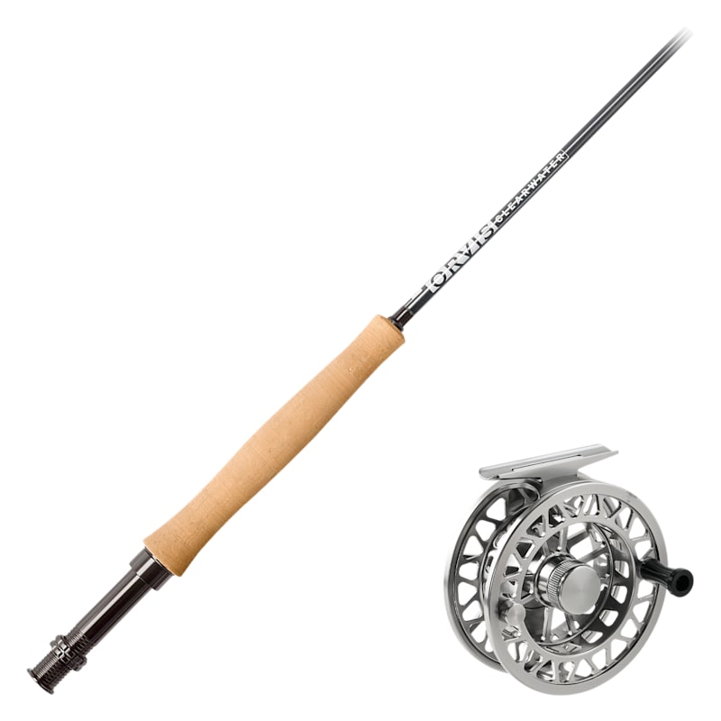 Orvis Clearwater Travel Fly Rod and White River Fly Shop Vanguard Fly Reel Combo