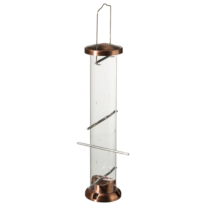 WoodLink Audubon 4 Port Thistle Finch Tube Feeder