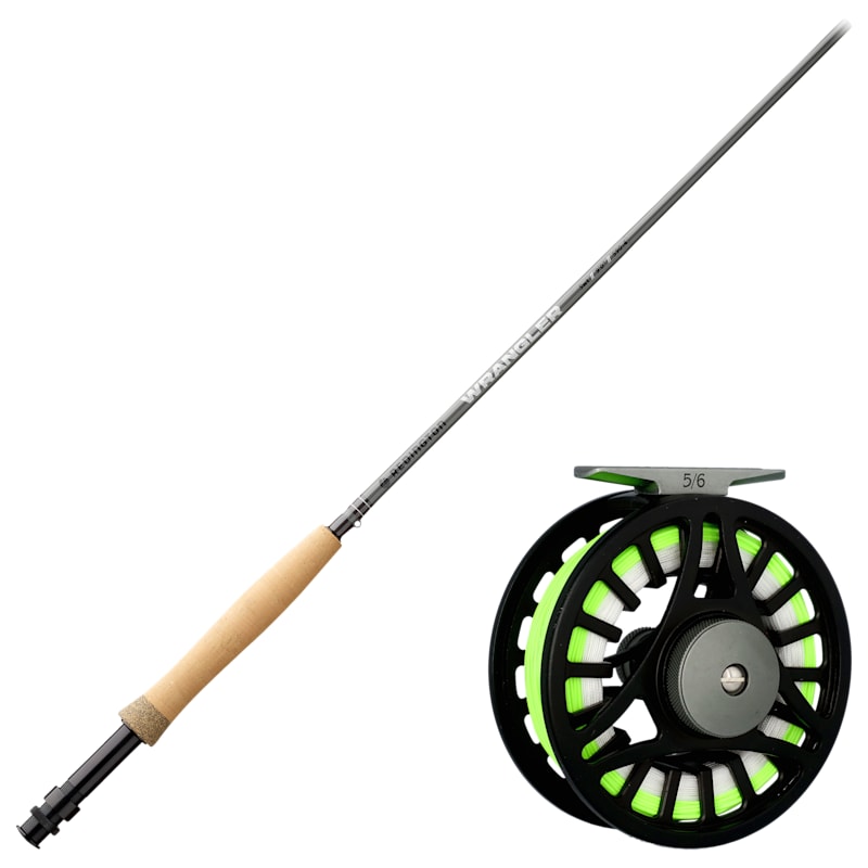 Redington Wrangler Fly Rod and White River Fly Shop Riseform Loaded Fly Reel Combo